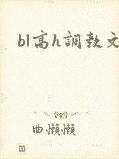 bl高h调教文
