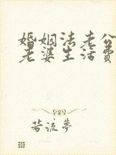 婚姻法老公不给老婆生活费犯法吗