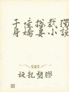 千亿总裁独宠替身娇妻小说阅读