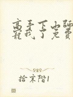 高手下山师姐太宠我了免费阅读全文