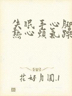 失眠手心脚心发热心烦气躁