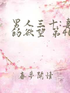 男人三十:妻子的欲望 第402章