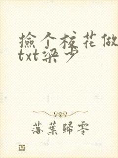 捡个校花做老婆txt梁少