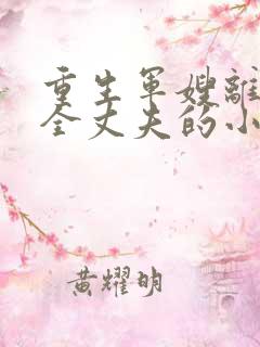 重生军嫂离婚成全丈夫的小说