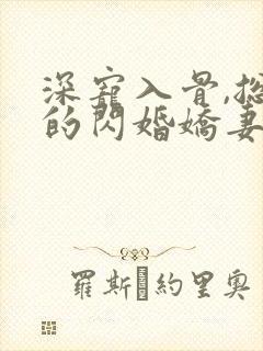 深宠入骨,总裁的闪婚娇妻