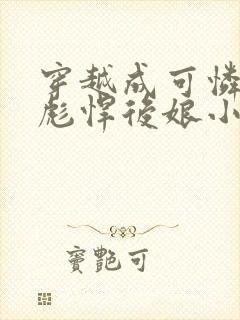 穿越成可怜娃的彪悍后娘小说