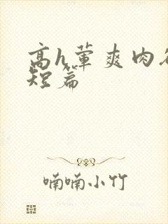 高h荤爽肉欲文短篇