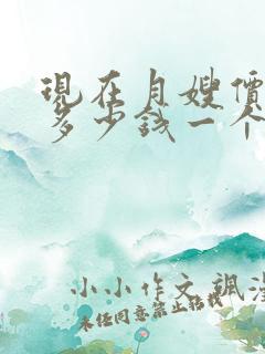 现在月嫂价格是多少钱一个月