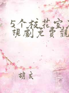 5个校花室友电视剧免费观看全集