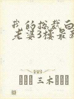 我的总裁白富美老婆3楼最新更新