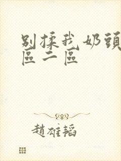 别揉我奶头嗯一区二区