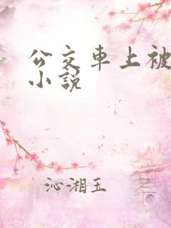 公交车上被摸逼小说