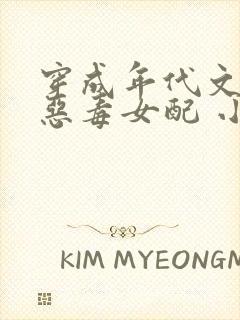 穿成年代文里的恶毒女配 小说