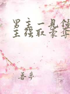 男主一见钟情女主强取豪夺古言