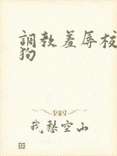 调教羞辱校花母狗