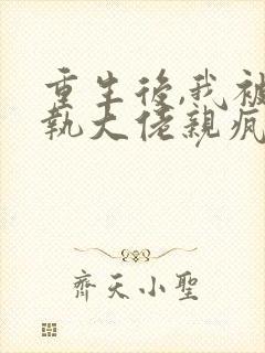 重生后,我被偏执大佬亲疯了