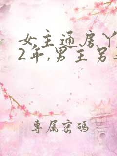 女主通房丫鬟12年,男主另娶妻子