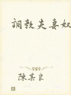 调教夫妻奴大伟