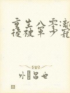 重生八零:离婚后被军少宠上天完整版