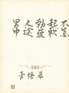 男人勃起不坚_中途疲软怎么办