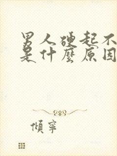 男人硬起不持久是什么原因