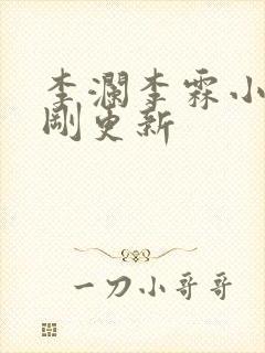 李澜李霖小说刚刚更新