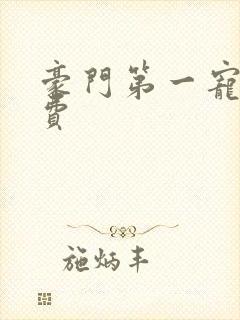 豪门第一宠婚免费