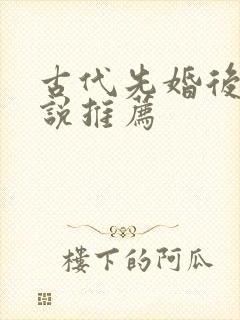 古代先婚后爱小说推荐