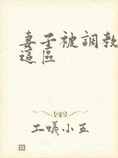 妻子被调教小说这区