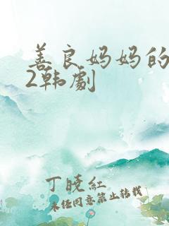 善良妈妈的朋友2韩剧