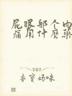 屁眼那个肉球好痛用什么药