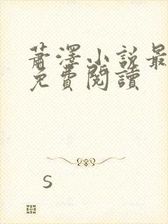 萧泽小说最新版免费阅读