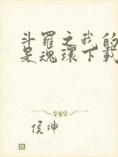 斗罗之我的武魂是魂环下载txt