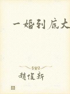 一婚到底大结局