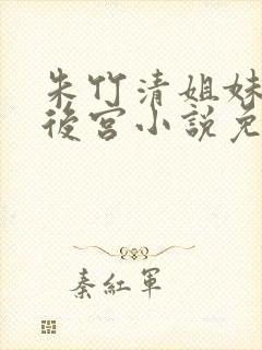 朱竹清姐妹花入后宫小说免费阅读