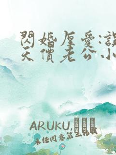 闪婚厚爱:误嫁天价老公小说