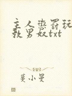 主人惩罚玩弄调教男奴txt