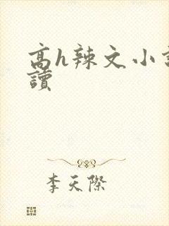 高h辣文小说阅读