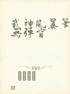 武神风暴笔趣阁无弹窗