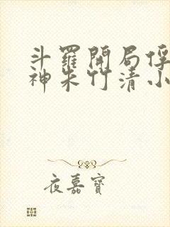 斗罗开局俘获女神朱竹清小说