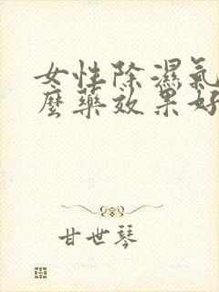 女性除湿气吃什么药效果好