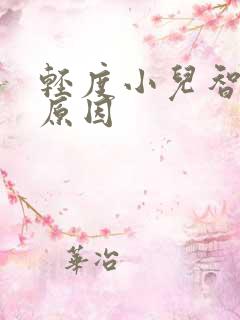 轻度小儿智力低原因