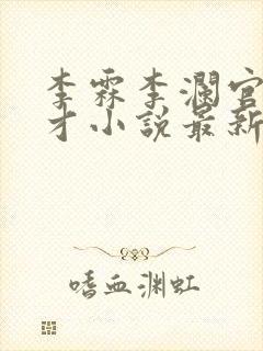 李霖李澜官场奇才小说最新更新
