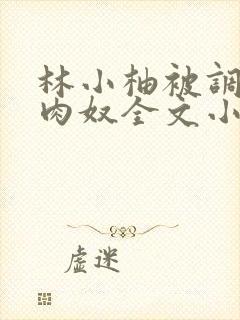 林小柚被调教成肉奴全文小说