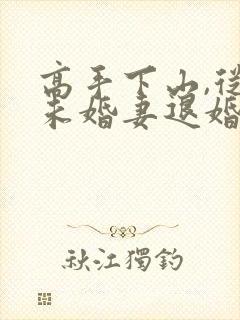 高手下山,从跟未婚妻退婚开始在线看小说