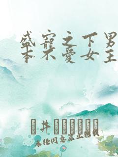 盛宠之下男主根本不爱女主