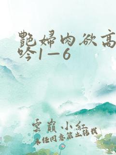 艳妇肉欲高潮呻吟1—6