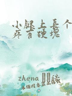 小腿上长个包很疼有硬块