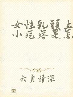 女性乳头上长了小疙瘩是怎么回事