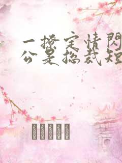 一撩定情闪婚老公是总裁短剧